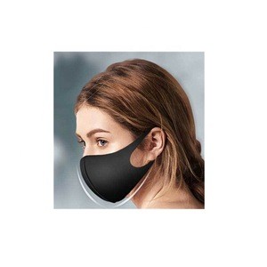 Customized multi-color new summer ice silk cotton fabric washable breathable light facemask