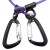 Import customized retractable coated galvanized tool lanyard stainless steel carabiner tool lanyard from China