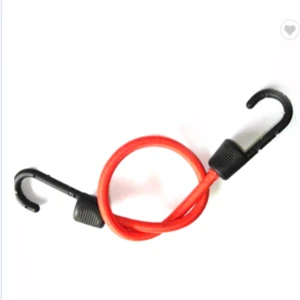 customized round bungee cord with hooks / stretch cord