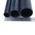 Import Customized size diameter PE pipe wholesale High quality environmental protection black PE water supply pipe with blue stripes from China