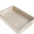Import Customized size home storage wooden trays with handles from China