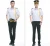 Import Customized White Pilot Airline Uniforms Shirts and Trousers 100% Cotton Fabric Pilot Uniforms from China
