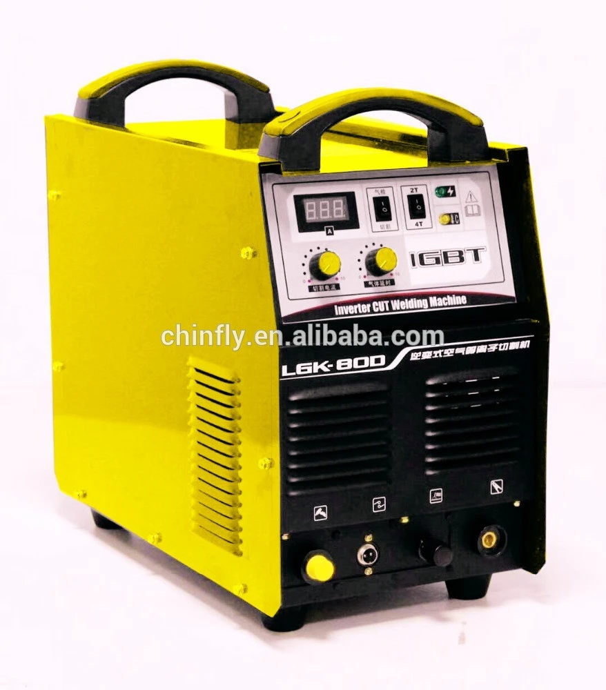 CUT100 IGBT inverter cnc air plasma cutting machine with high duty cycle for metal sheet