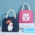 Cute Animals Thermal Lunch Bag Waterproof Oxford Cartoon Cooler Bag Girl Portable Insulated Picnic Bag