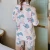 Import Cute Pijamas Long Sleeve Hot Sale Milk Silk Night Wear Shirt Nightgown Pijamas Por Mayor Pajama Set from China