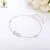Import CZ Jewelry B2B Findings 925 Sterling Silver Classic Woman Bracelet Accessories Pulseras Mujer from China