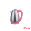 Daily household electric appliances of cordless kettle with white parts looks good