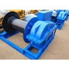 deck winch for marine construction anchor hydraulic ratchet winch