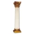 Import Decorative artificial marble roman pillar column for palace from China