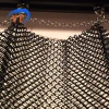 Decorative metal chain link mesh curtain/ Decorative aluminum alloy Mesh drapery
