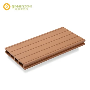 DEP14525  wood plastic floor wpc wood plastic composite deck engineered wood flooring walnut