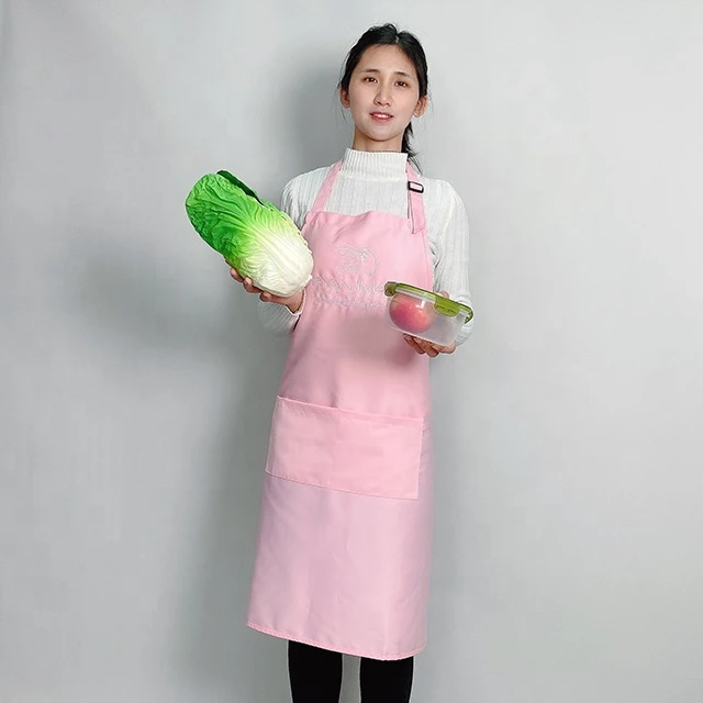 Design Cooking Apron Kitchen Cotton With Customized Size And Material Custom Apron Uniform