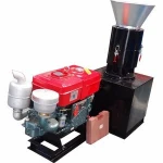 diesel branch biomass wood pellet mill