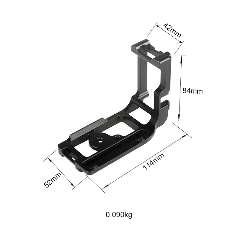 Digital camera L shaped metal Bracket Quick Release Clamp Tripod plate for Canon eos 5d