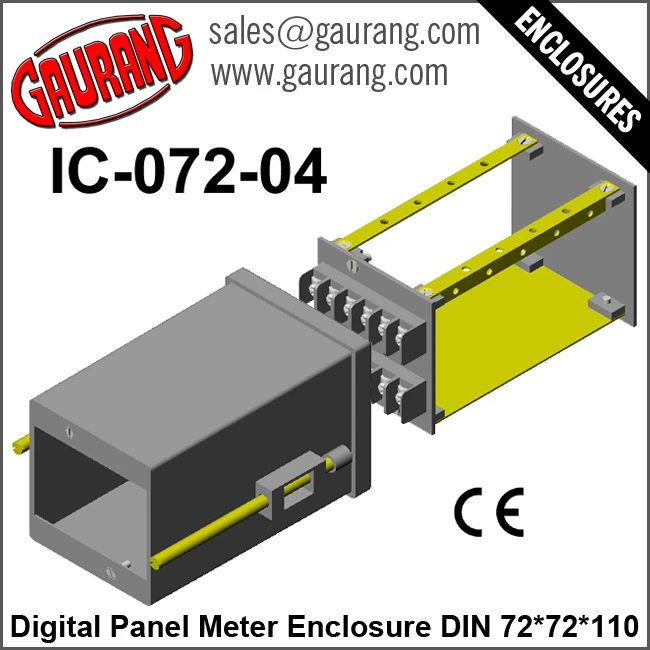 Digital Panel Meter Mounting Electronic Enclosure