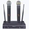 Digital UHF wireless microphone with 2x30 multi-frequency