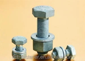 DIN 6914 High-strength Hexagon Bolts with large widths across flats for structural bolting