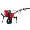 Discount 80 Chain Small Tractor 2 Wheels 170 Petrol Power Tiller Walking Weeder for Sale