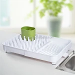 Dish Rack Plate Drainer Cutlery Drain Drying Tray