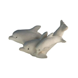 Dolphin together resin Animal statue figurine