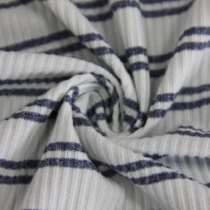 Double side brushed 100% polyester cationic 3x3 rib knit fabric-18003614