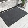 Double stripe carpet with PVC backed Durable polyester punch carpet Indoor Outdoor Door Mat Entry Commercial Welcome door Mats