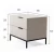 Import Drawer 2 layers wooden nightstand modern bedside table from China
