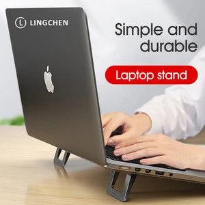 Drop Shipping Laptop Stand for MacBook Pro Universal Desktop Laptop Holder Mini Portable Cooling Pad Notebook Stand