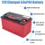 Import Dual power hybrid car battery65D23L 12v LifeP04  High performance dry charged battery rechargeable Sola lithium ion car battery from China