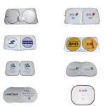 Dupont Advertising Sunshade for Car White Sunshade