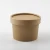Import Eco Friendly Disposable takeaway food Noodle Container, Kraft Paper Bowls Hot Soup Paper Cups with Paper Flat Lid from China
