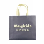 eco pp non woven fabric laminated carry bags shopping Customized logo