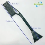 EcoClean Factory BSCI 24" Car Snow Ice Scraper Brush for car window cleaning