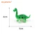 Import Educational animal model 10pcs plastic cute dinosaur toys set for dinosaur party supplies from China