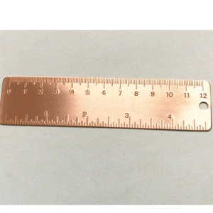 educational supplies drafting supplies15cm brass handy straight ruler