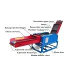Electric Diesel engine Agriculture fresh green wet grass Chaff Cutter machine animal feed crusher grass cutting machine