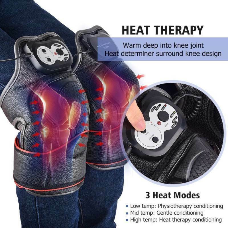 Buy Electric Knee Physiotherapy Magnetic Vibration Heating ...