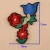 Import Embroidered colorful boom flower woven patch machine complicate or simple design from China