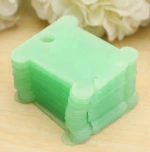embroidery floss and craft Plastic Thread Bobbins For Storage Holder Cross Stitch Sewing Supplies