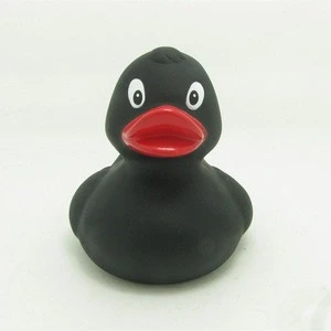 EN 71High quality bath toy black rubber duck