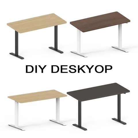 Buy Ergonomic Motorized Electric Adjustable Desk Single Motor Double ...