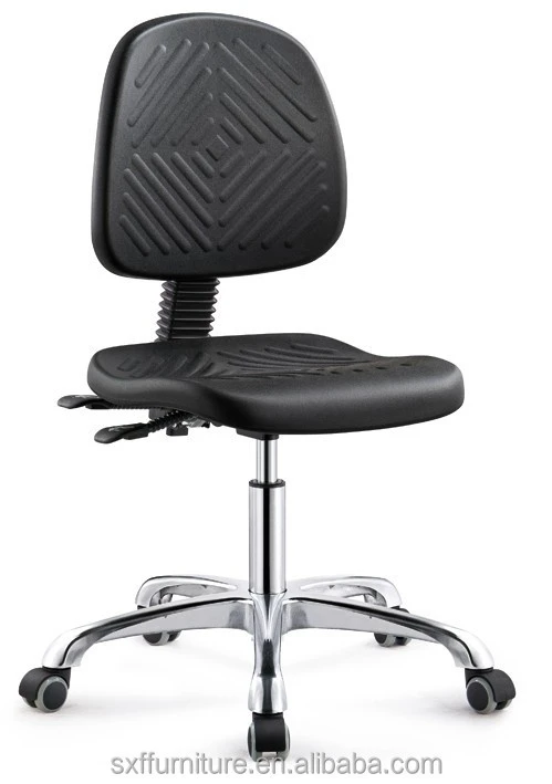 ESD chair PU foam black polyurethane Material and Office Chair Specific /lift swivel bar chair/other safety products