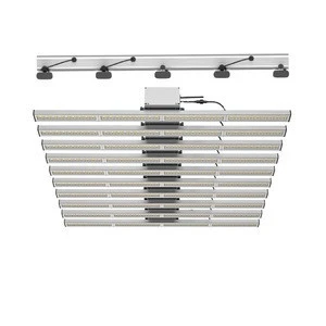 ETL Listed USA Canada High Efficiency LED Grow Light 800W 10 bar 3500K Full Spectrum With Bluetooth Control For Greenhouse PL044