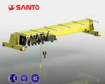 Euro-type Electric Single Girder Overhead Crane with Electric Hoist from Henan Crane Hometown Manufacturer for sale