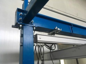 Europe type Free standing portal crane system 500kgs with multiple track profiles