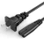 European plug power cord with pvc cable 2m 1.5m us eu uk au certified power cord