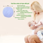 EVERYSTEP 6pcs 4 SEASONS washsable Breast Pad Breastpads Nursing Pad