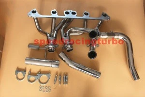exhaust manifold Header System for 91-99 Wrangler YJ 4.0L 6-Cyl Stainless exhaust manifold