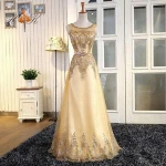 Eye-catching colorful hot Stamping bodycon lace evening dress
