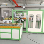 Fabricado En China Pipe Coiler with Wrapping Machine for Plastic Extruder Making Line